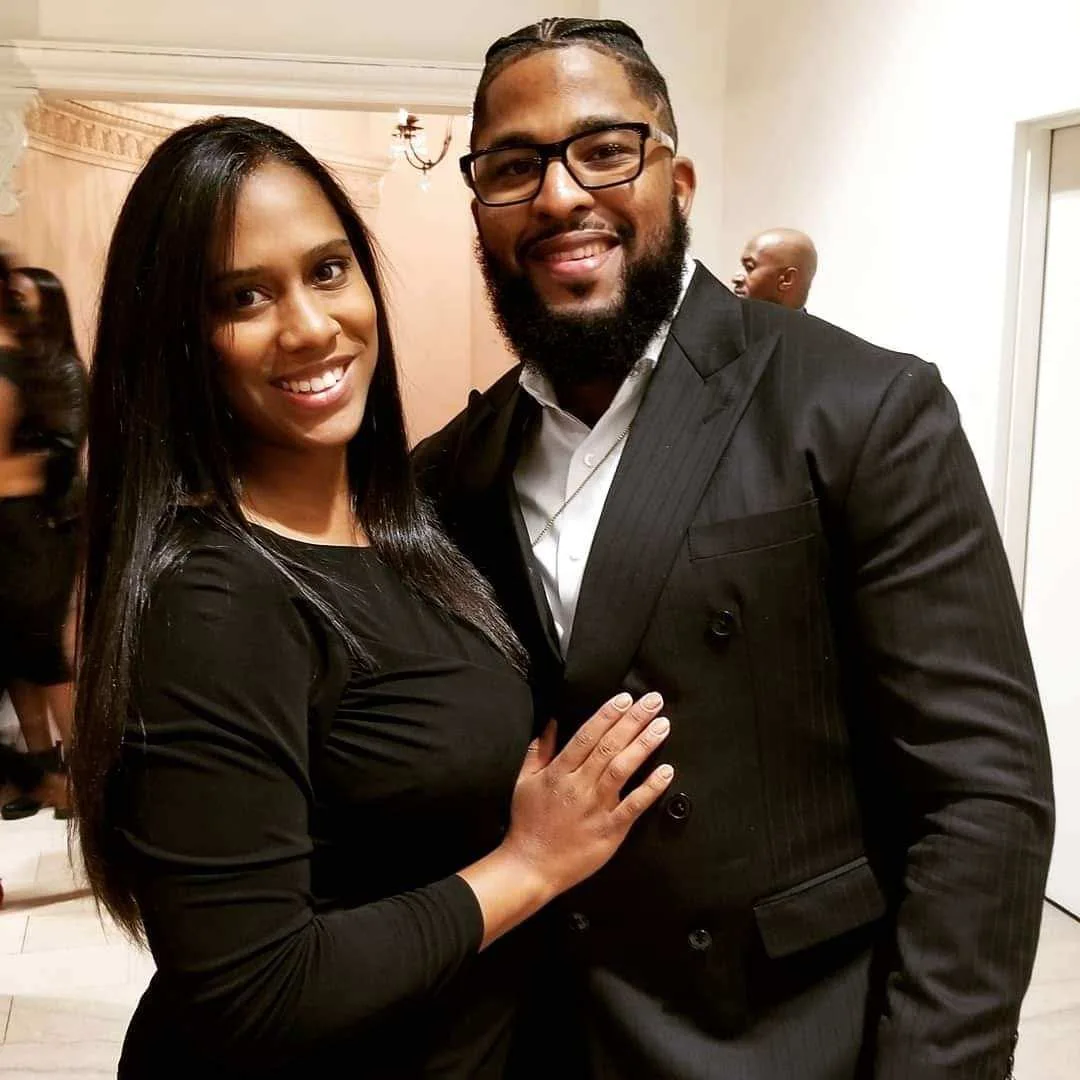 Sherman with his wife