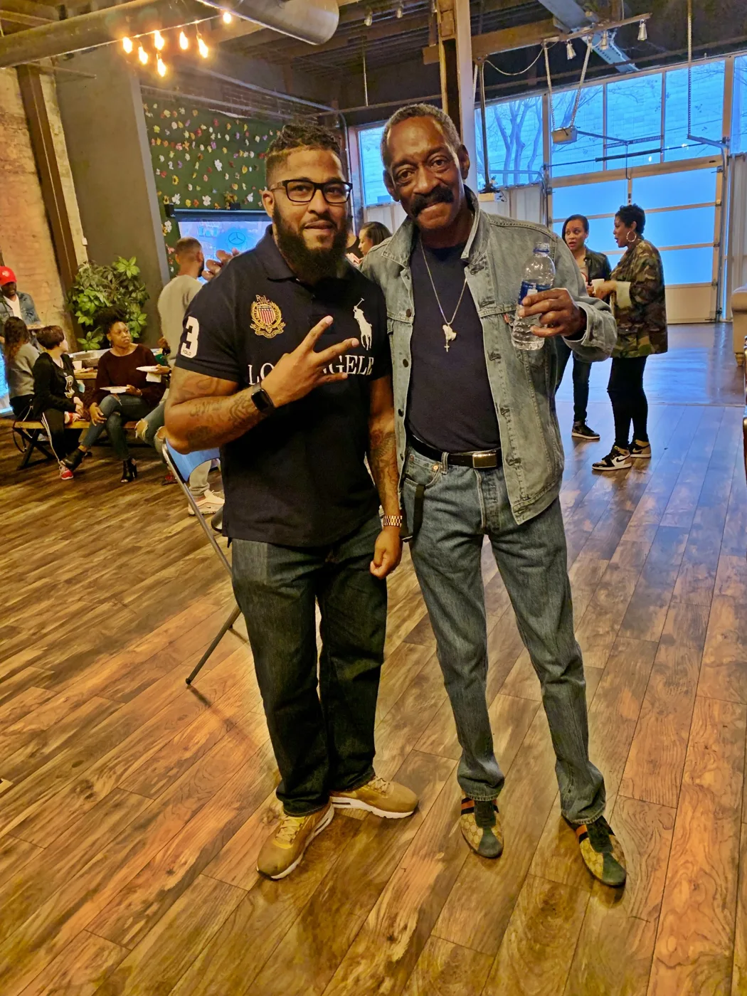 Sherman at an event