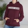 Militant Grind Barred Unisex Heavy Blend™ Hooded Sweatshirt - Image 52