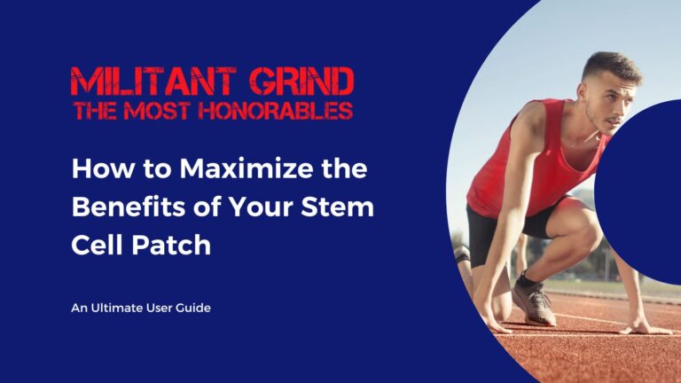 User Guide: How to Maximize the Benefits of Your Stem Cell Patch