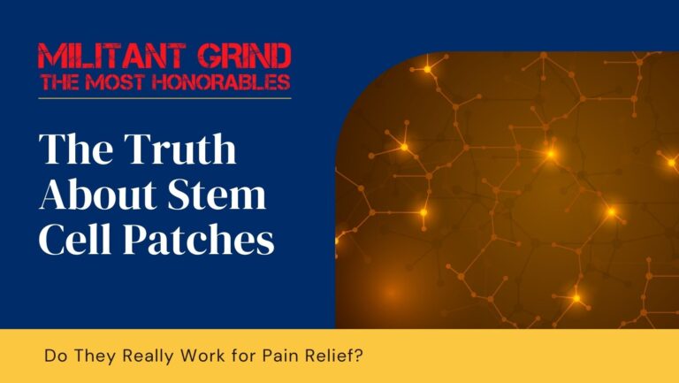 The Truth About Stem Cell Patches: Do They Really Work for Pain Relief?